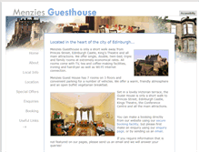 Tablet Screenshot of menzies-guesthouse.co.uk
